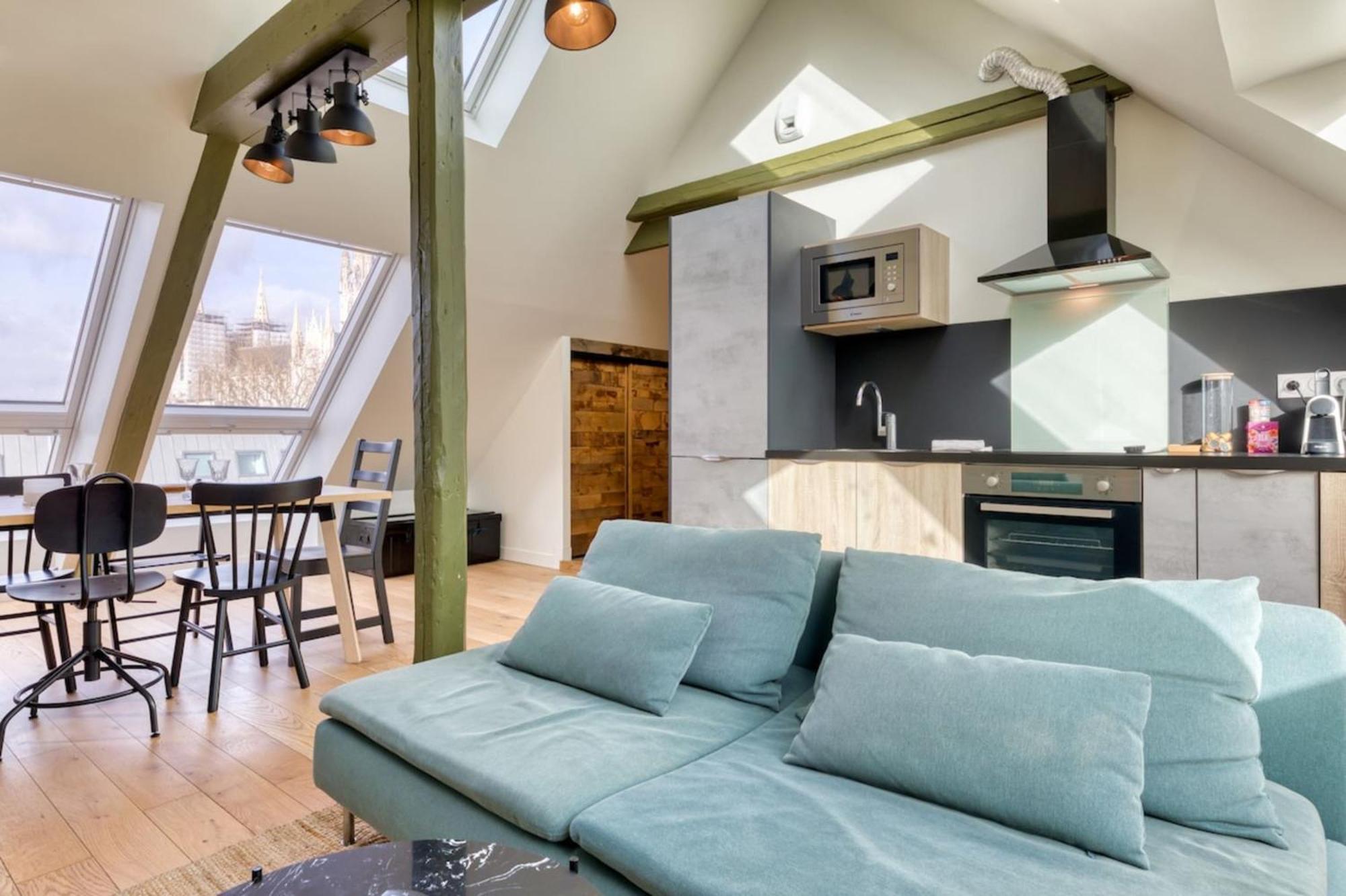 Armand Superbe F4 Centre Rouen Vue Incroyable ! Apartment Ngoại thất bức ảnh